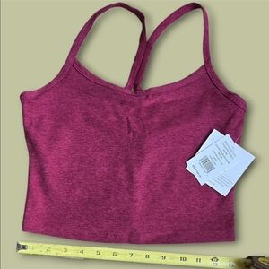 Beyond Yoga - Slim Racerback Tank, BODEAUX - SM